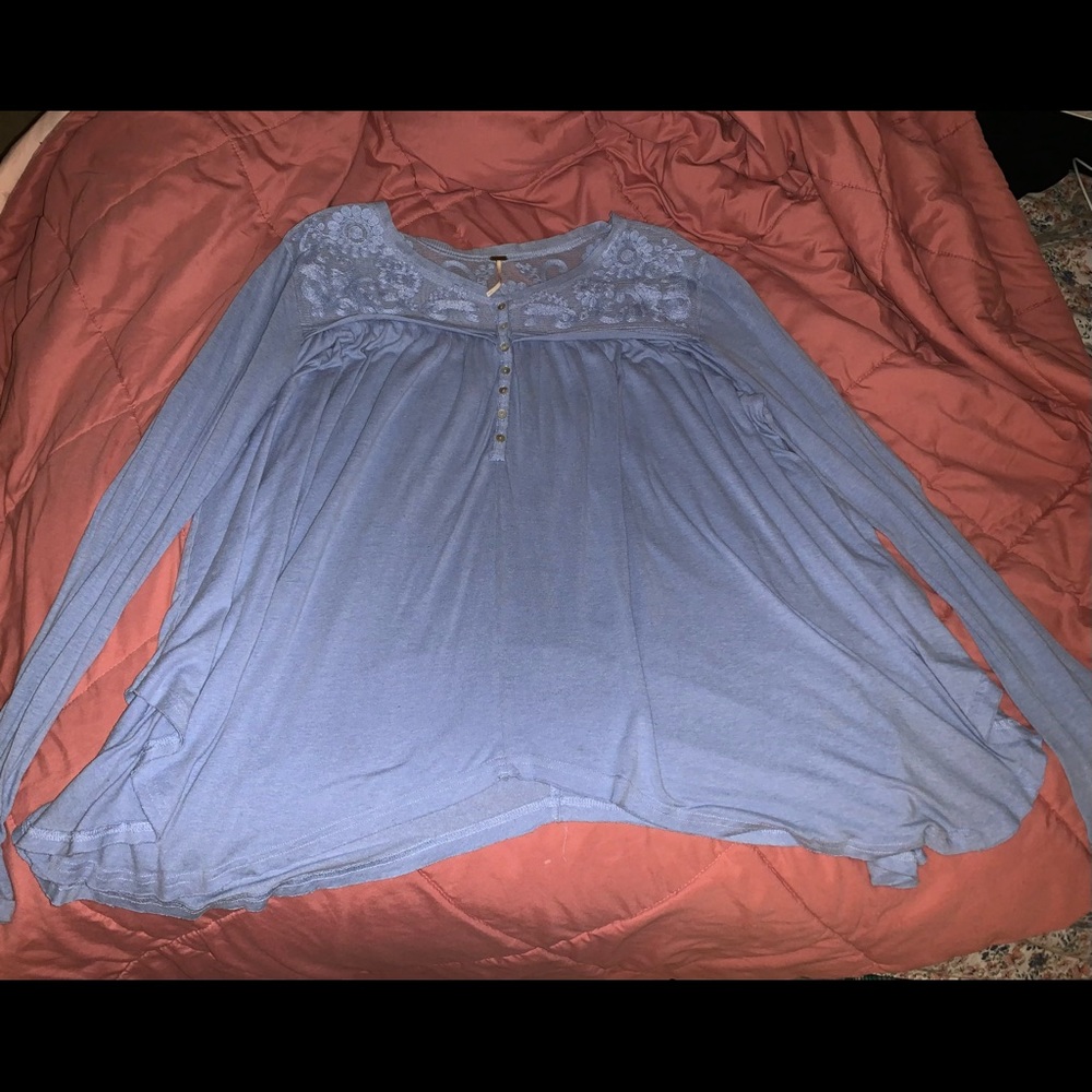 Free People Over Size long sleeve shirt